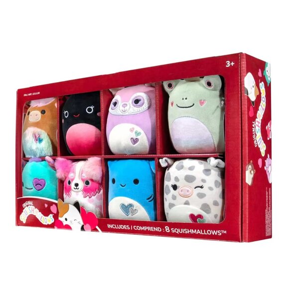 Squishmallows 5-inch Plush 8-pack Assorted Lover Collection (Brand New in Box) - Picture 4 of 6